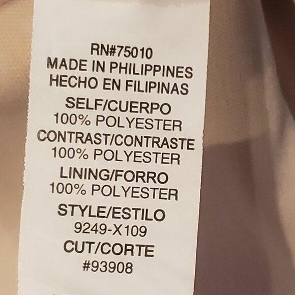 City Triangles Gold Sequin Fit and Flare Holiday Party Evening Dress - Picture 8 of 10